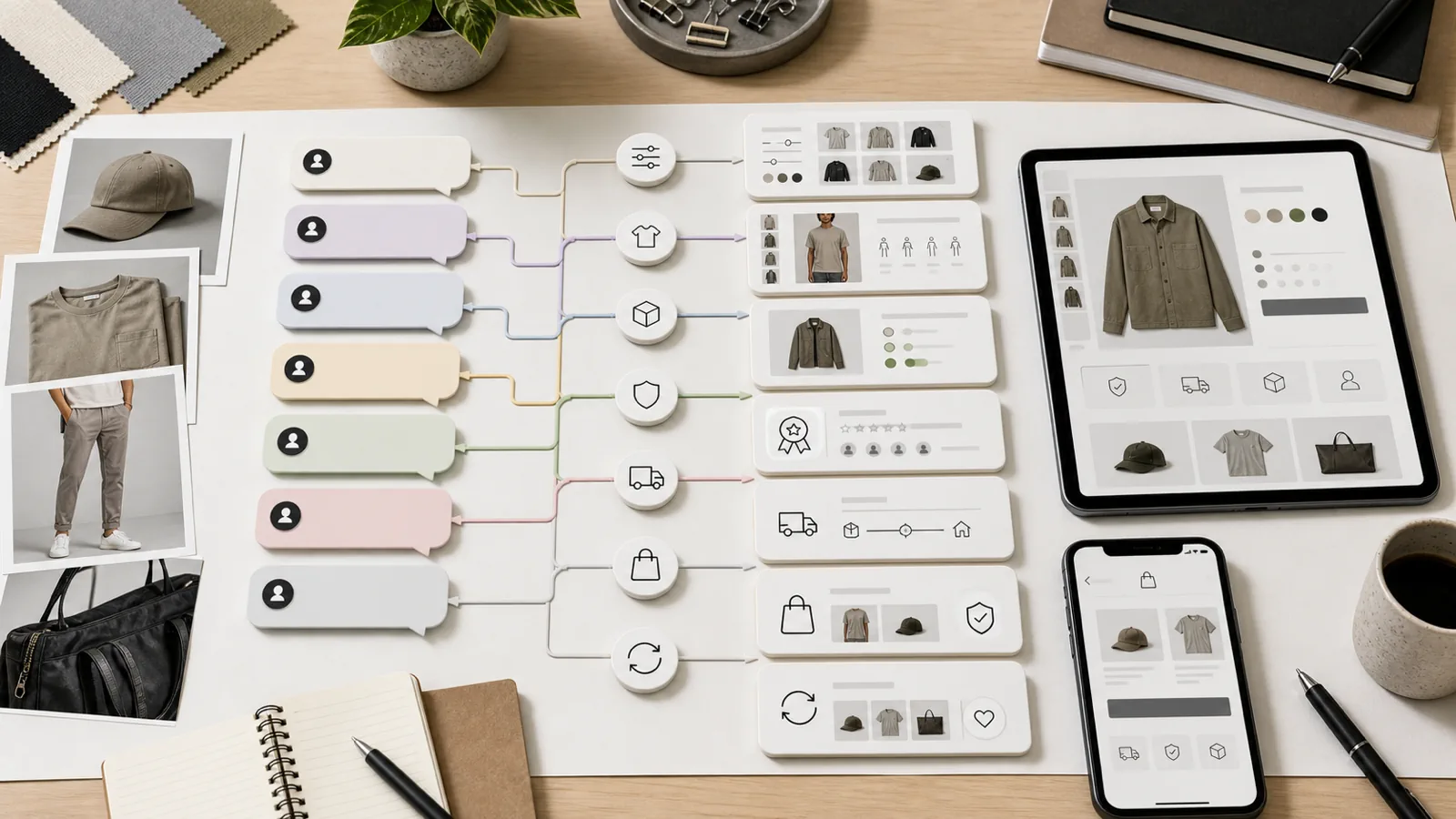 Instagram DM buyer questions mapped into Shopify collection PDP cart and follow up sections