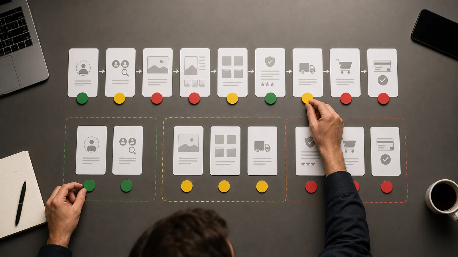 Shopify store conversion diagnosis matrix from traffic intent to checkout evidence