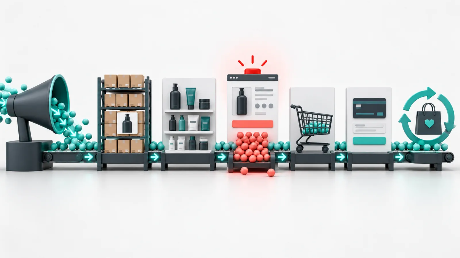 Shopify growth engine showing paid demand blocked by one store constraint