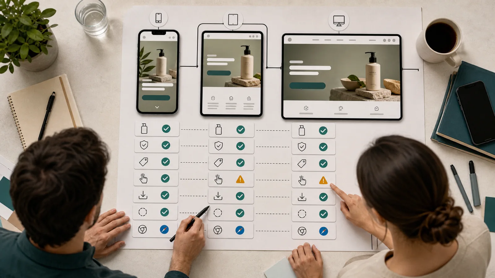 Cross-device Shopify mobile hero QA checklist before publishing