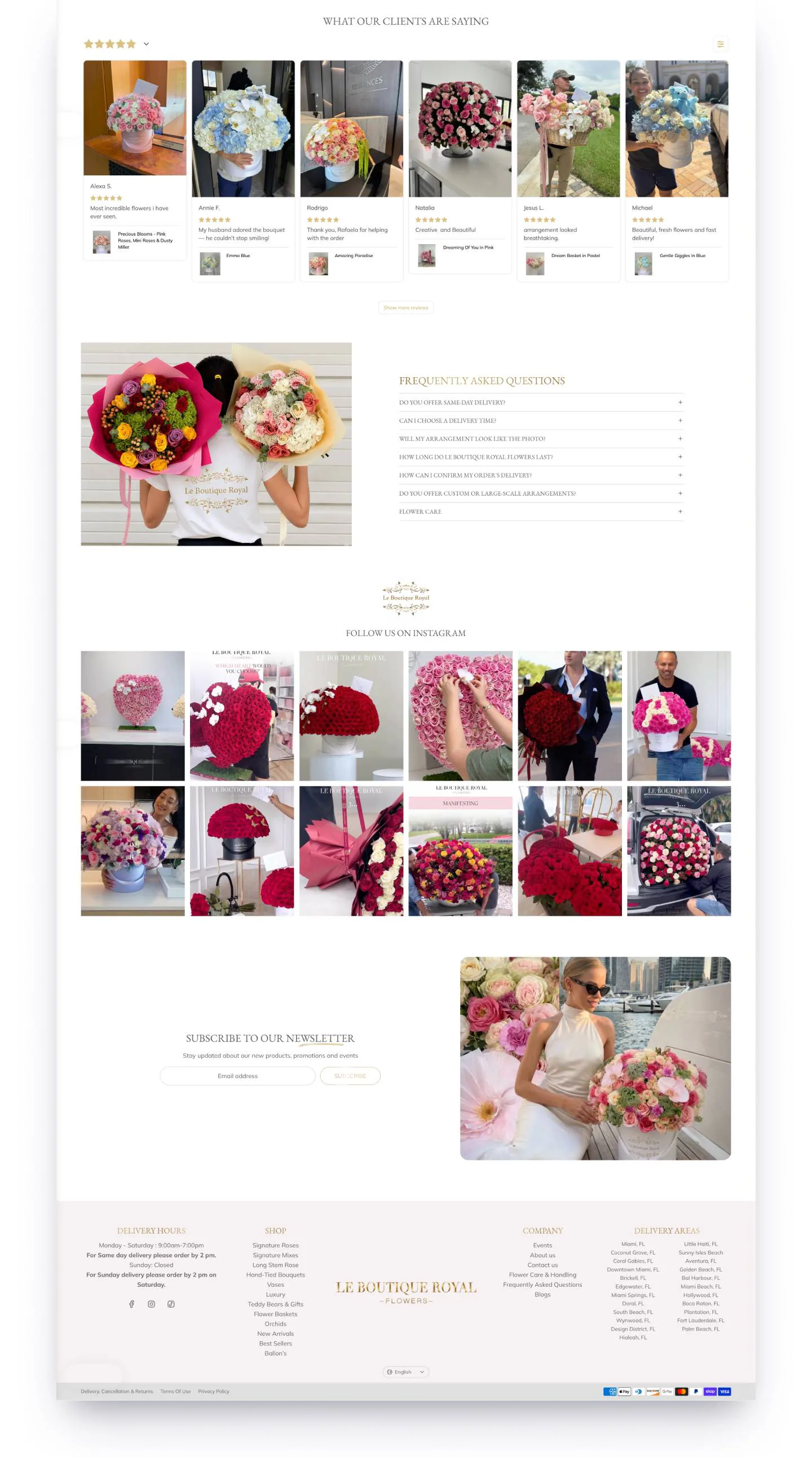 Le Boutique Royal project screen 7