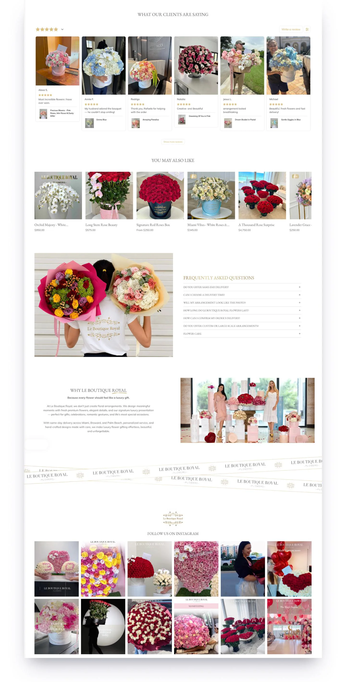 Le Boutique Royal project screen 10